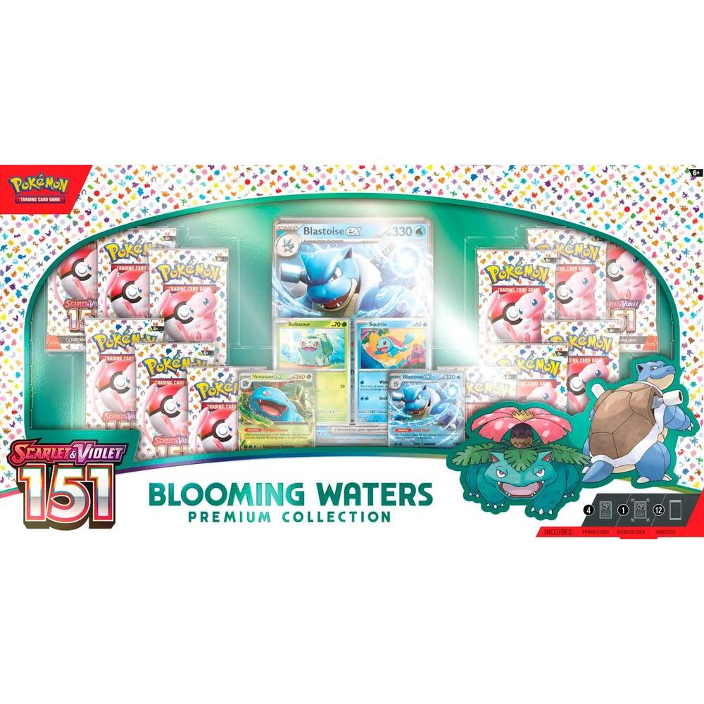 Pokémon Scarlet & Violet 151 Blooming Waters Premium Collection Box