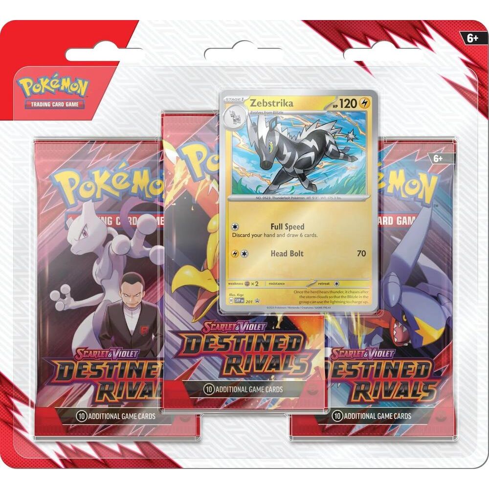 Pokémon Scarlet & Violet Destined Rivals 3 Pack Blister