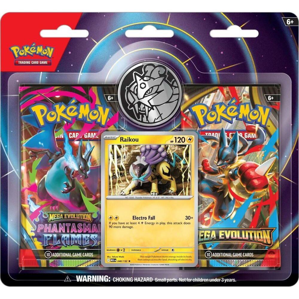 Pokémon Mega Evolution & Phantasmal Flames 2-Pack Blister