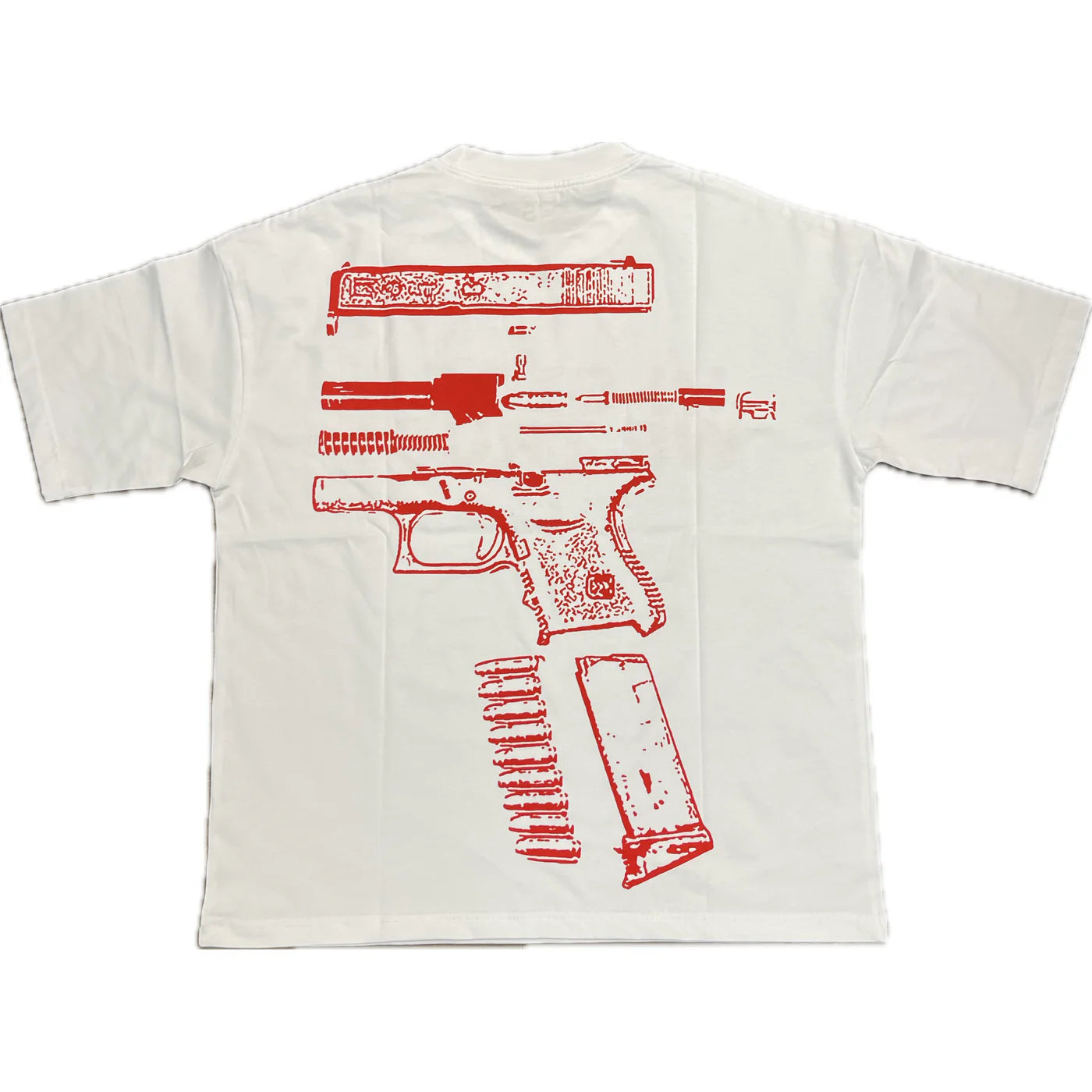 In Glock We Trust Tee (White/Red)