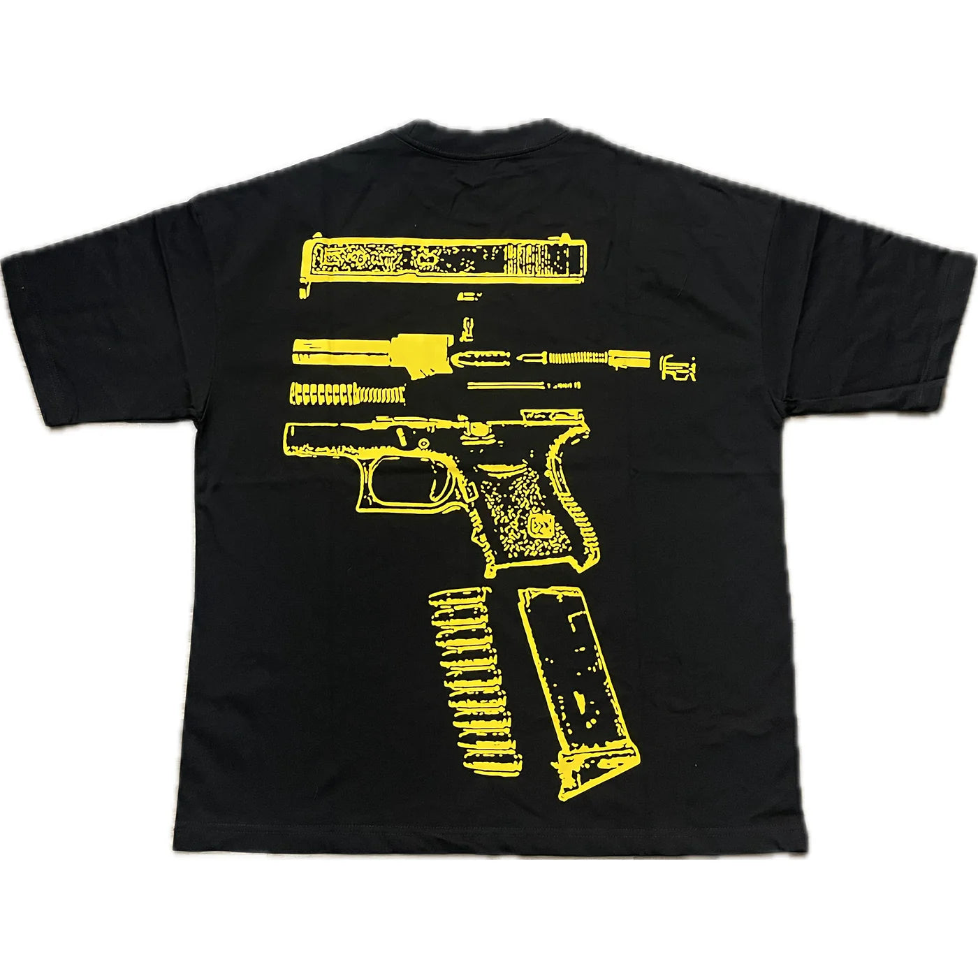 In Glock We Trust Tee (Black/Yellow)