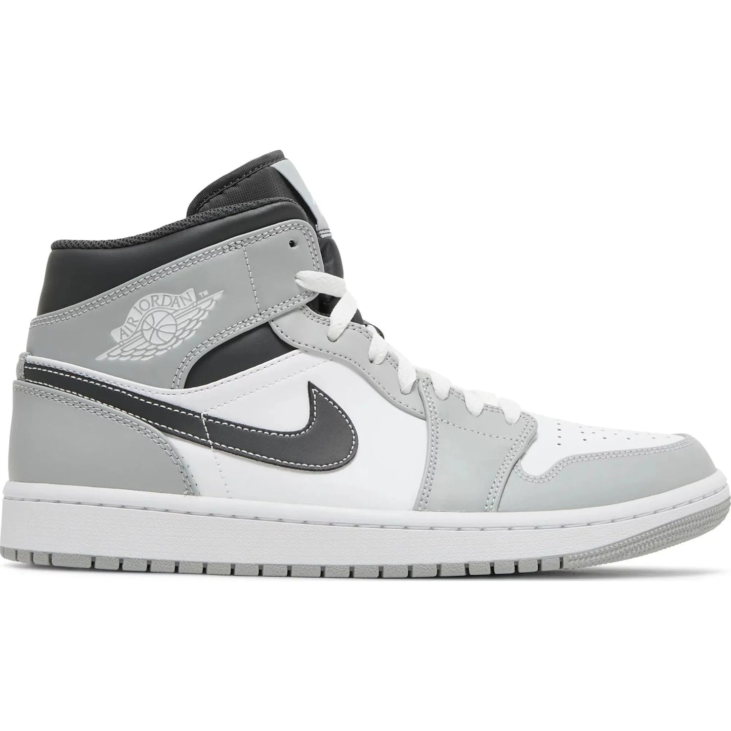 Air Jordan 1 Mid 'Light Smoke Grey'