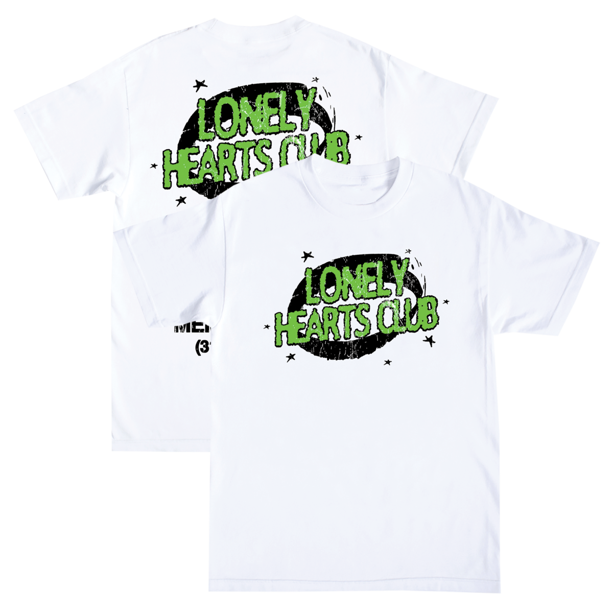 Lonely Hearts Tee Lets Get Lost In LA (White)