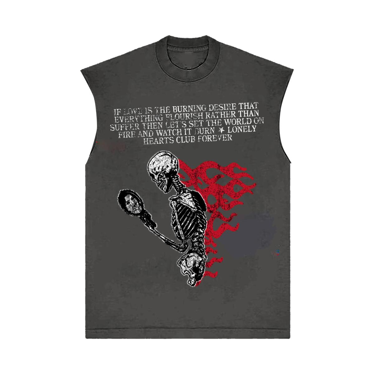 Lonely Hearts Club - Burning Desire Sleeveless T-Shirt