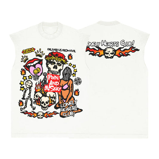 Lonely Hearts Club - Deliver Us From Evil Sleeveless T-Shirt