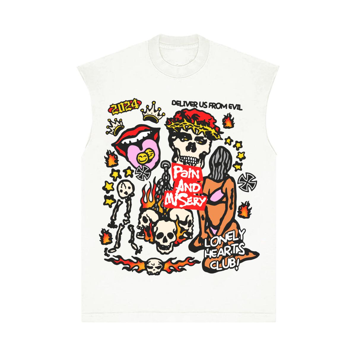 Lonely Hearts Club - Deliver Us From Evil Sleeveless T-Shirt
