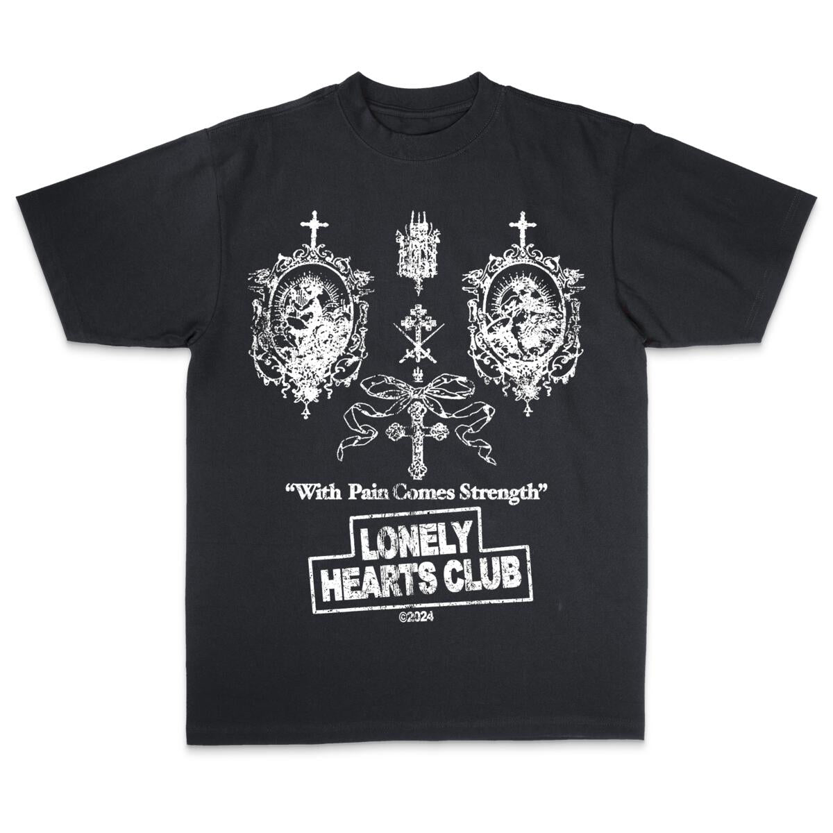 Lonely Hearts Club - With Pain Comes Strength Premium T-Shirt
