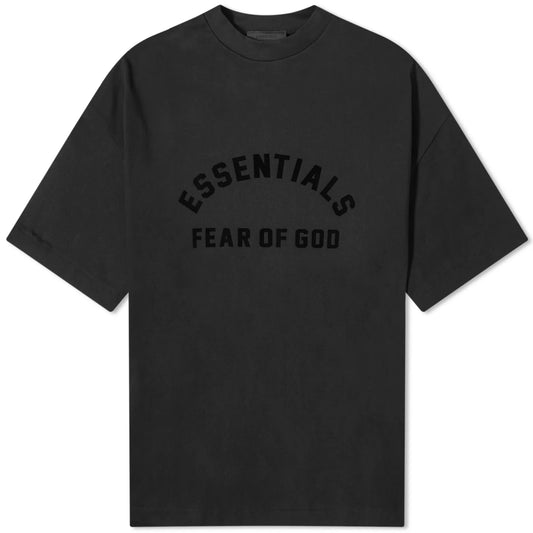 Fear of God Essentials Heavy Jersey Crewneck Tee Jet Black