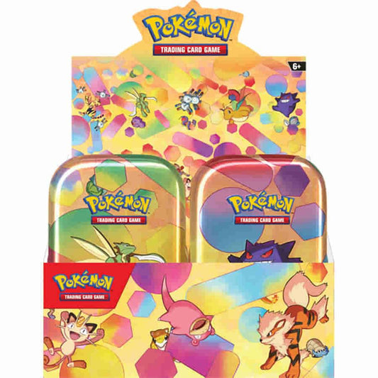 Pokémon Scarlet & Violet 151 Mini Tin Display Sealed (10 tins)