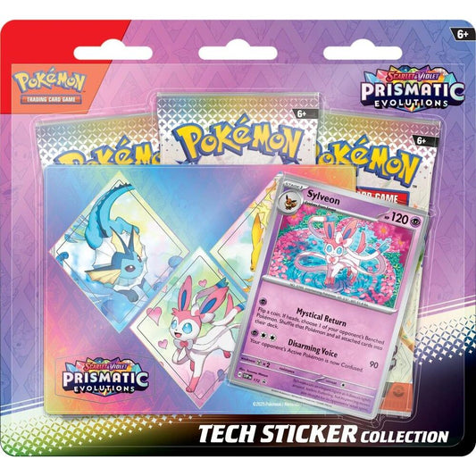 Pokémon Prismatic Evolutions Tech Sticker Collection [Sylveon]