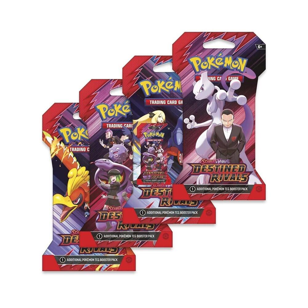 Pokémon Destined Rivals Sleeved Booster Pack (1 Random Pack)