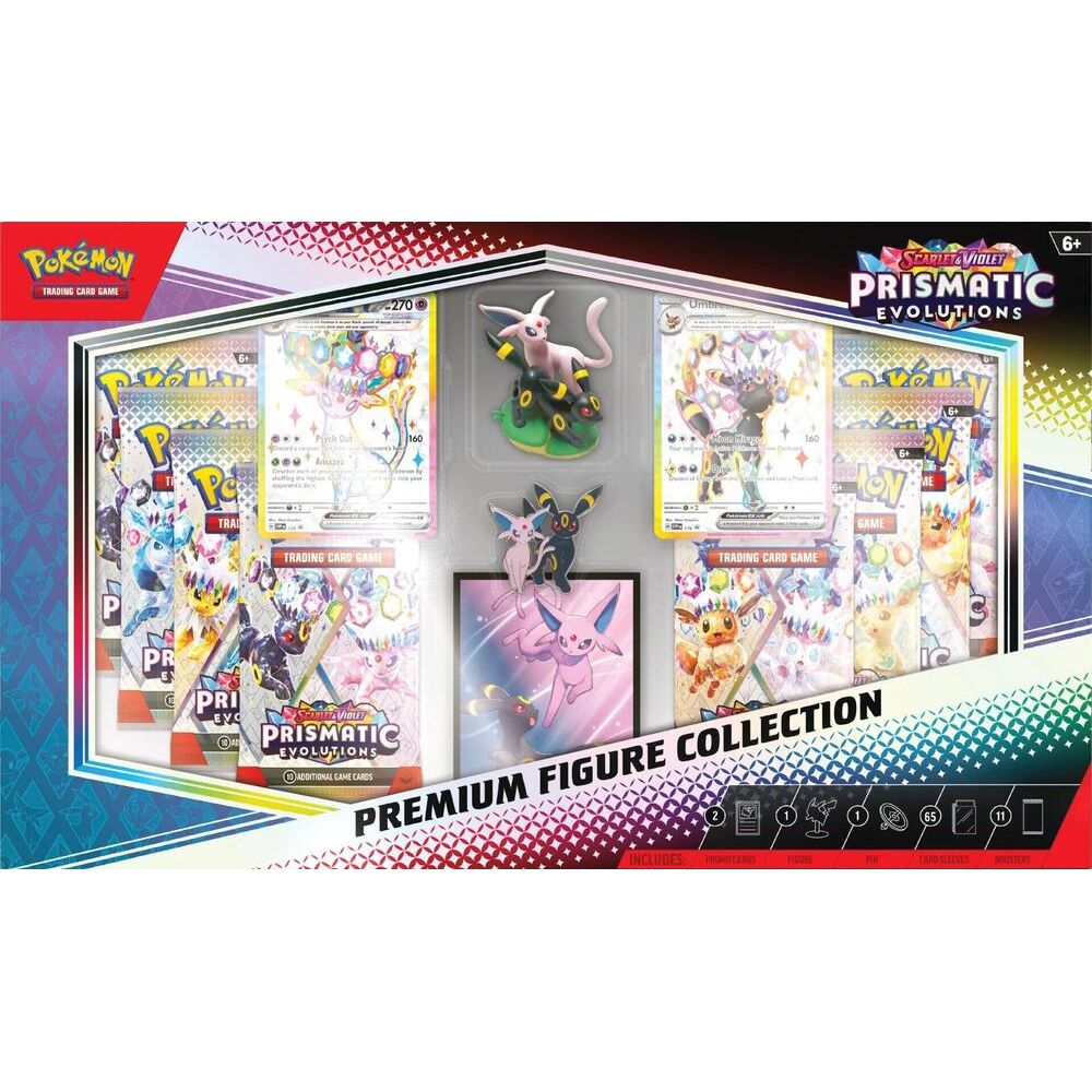 Pokémon Prismatic Evolutions Premium Figure Collection