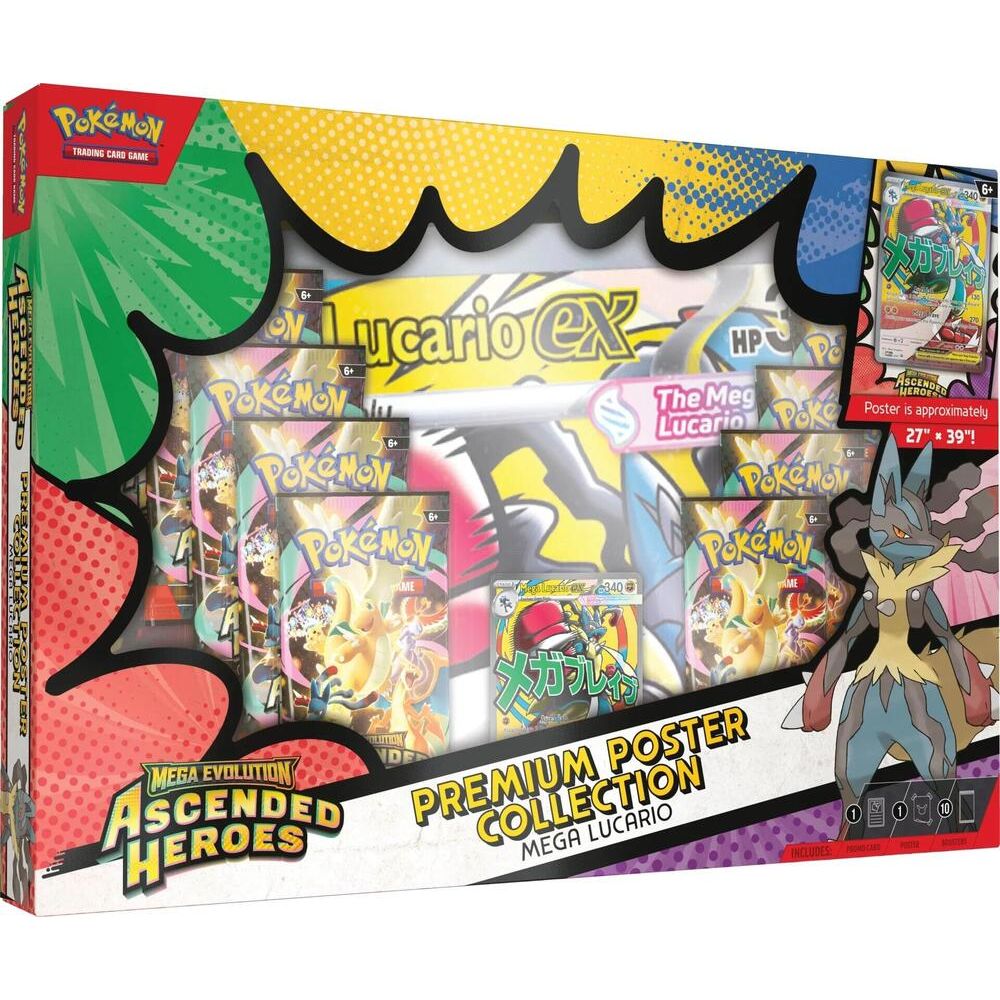 Pokémon Premium Poster Collection: Mega Lucario