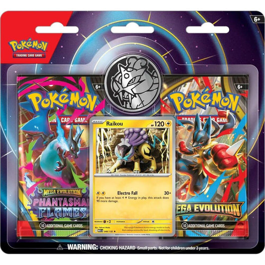 Pokémon Mega Evolution & Phantasmal Flames 2-Pack Blister