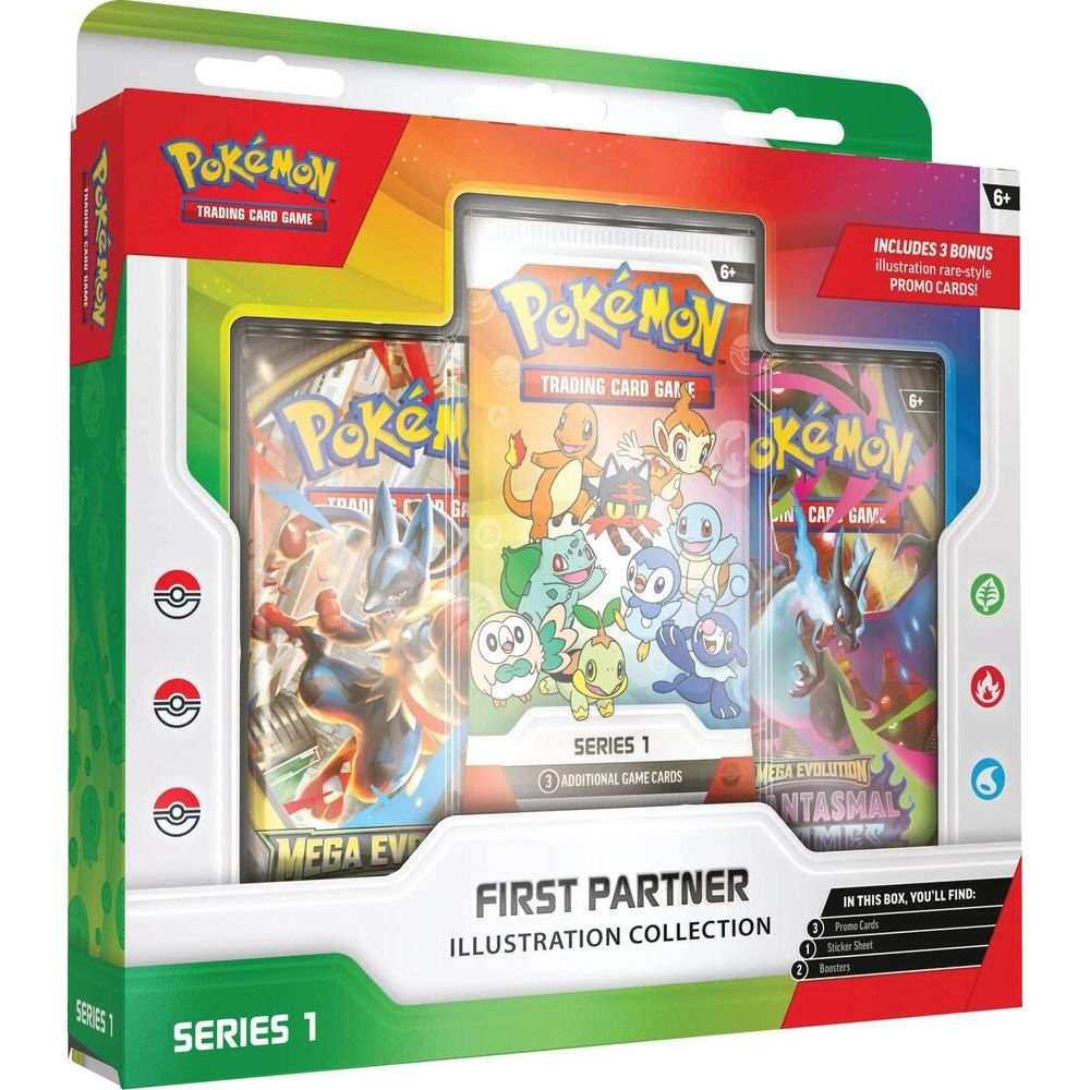 Pokémon First Partner Illustration Collection (Series 1)
