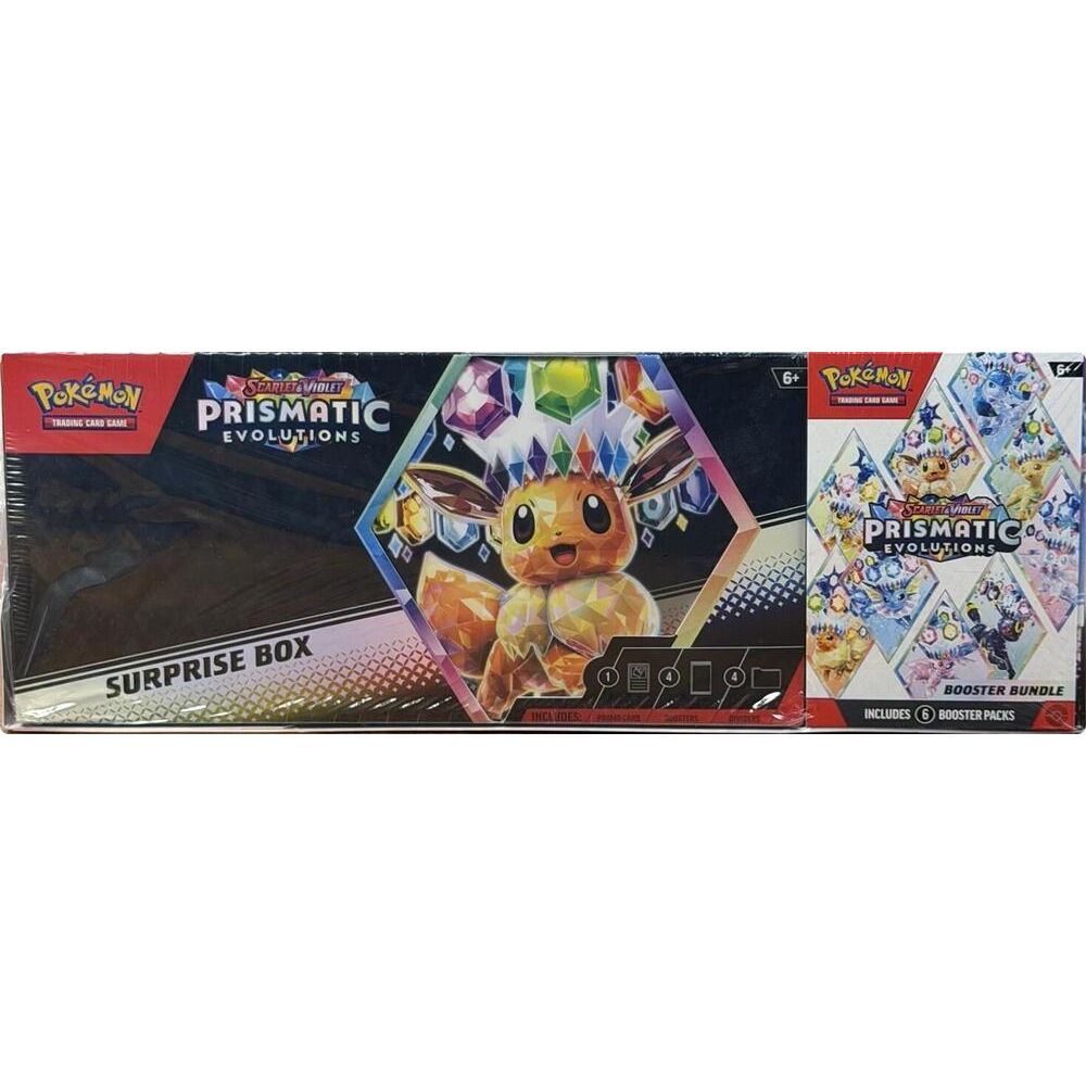 Pokémon Prismatic Evolutions Booster Bundle + Surprise Box Bundle (Sam's Club)