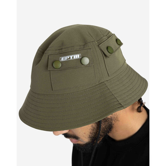 EPTM Snap Bucket Hat- Olive