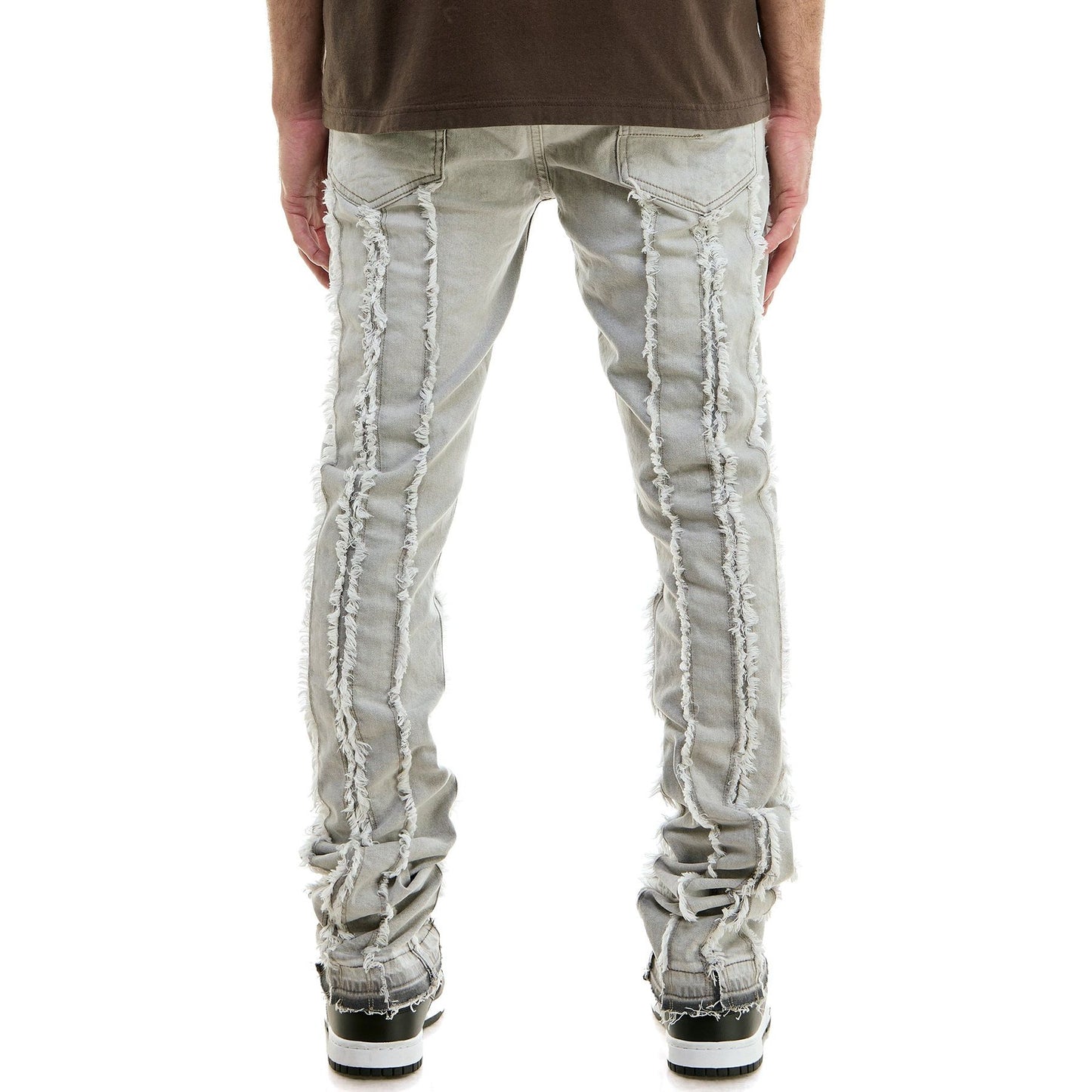 KDNK - Vintage Panel Jeans - Grey