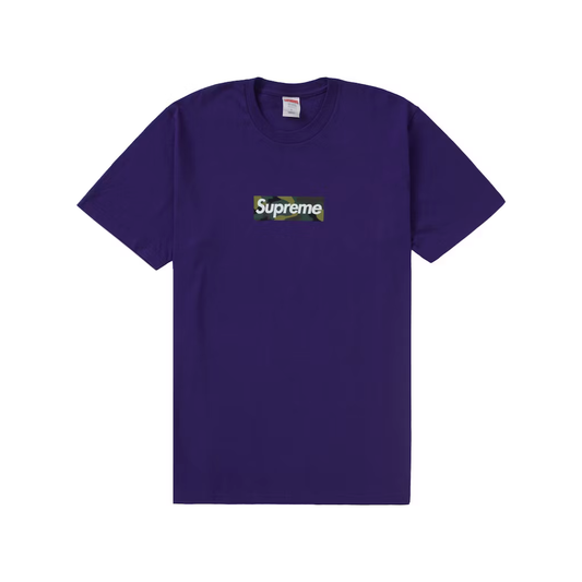 Supreme Box Logo Tee (FW23) Purple