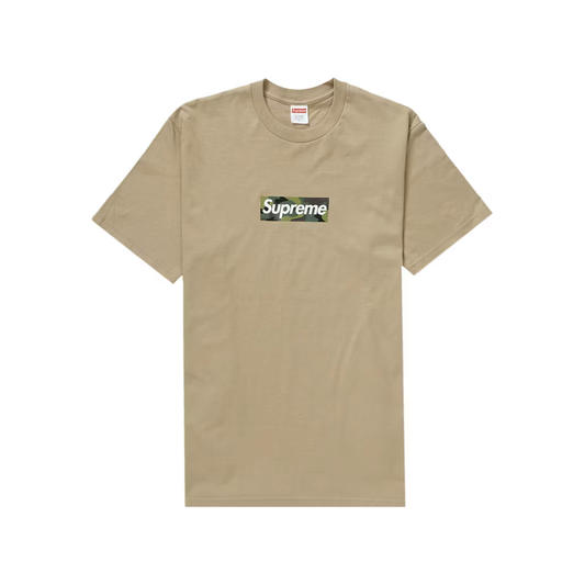 Supreme Box Logo Tee (FW23) Khaki