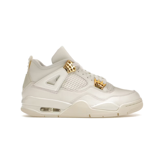 Jordan 4 Retro Metallic Gold (Women's)