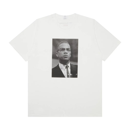 Supreme Roy DeCarava Malcolm X Tee White