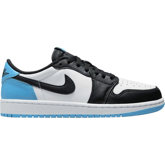 Jordan 1 Low Black Dark Powder Blue (W)